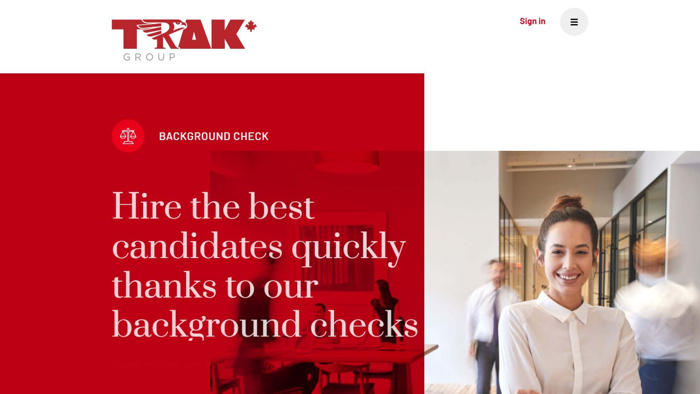 Background check: Criminal Record Check, School Confirmation | Trak Group